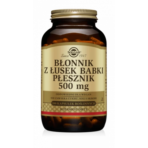 Solgar - Błonnik z łusek babki płesznik - 200 kapsułek Solgar - Błonnik z łusek babki płesznik - 200 kapsułek